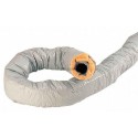 T 127 cr l 6 m - conduit souple pvc calorifuge 6 m diamètre 125 epaisseur 25