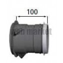 M 160 p-l 100 - manchon a griffes pour paroi mince diametre 160