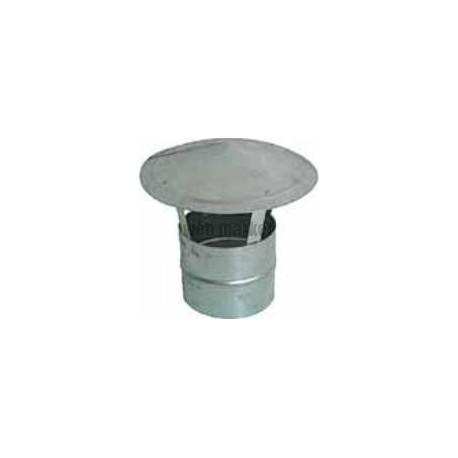 Ctc 125 - chapeau chinois pour sortie de toiture diamètre 125
