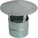 Ctc 125 - chapeau chinois pour sortie de toiture diamètre 125