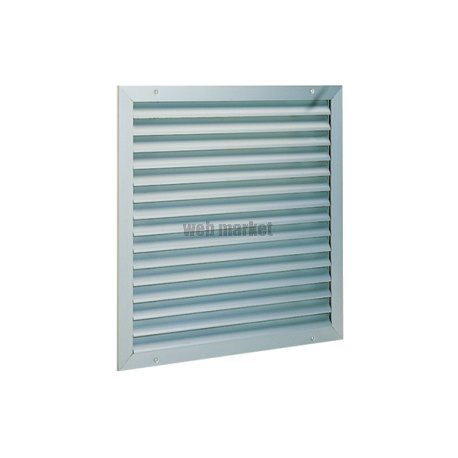 ALDES Grille extérieure murale en alu anodisé pour air neuf / vicié AWA 251 400x200mm