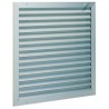 ALDES Grille extérieure murale en alu anodisé pour air neuf / vicié AWA 251 700x700mm