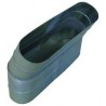 ALDES Coude vertical oblong galvanisé 30° CVO - L 425mm x H 130mm