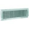 ALDES Grille sur conduit simple déflexion de reprise en acier GD 102 - 525x75 mm