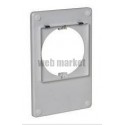 ALDES Platine de rénovation à vis pour la bouche autoréglable BAP COLOR