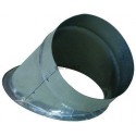 ALDES Piquage oblique circulaire sur plat - Diamètre 630