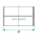 ALDES Raccord mâle RM aluminium - Diamètre 160 mm