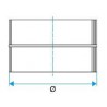 ALDES Raccord mâle RM aluminium - Diamètre 160 mm