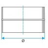 ALDES Raccord mâle galva - Diamètre 710 mm