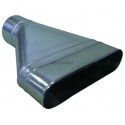 ALDES Réduction oblongue cylindrique tangentielle sur plat ROCTP-895x415-Diamètre 630