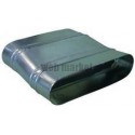 ALDES Réduction oblongue tangentielle sur plat galvanisé ROTP- L410 x H165/l360 x h80