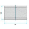ALDES Raccord souple - Diamètre 315