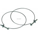 ALDES Sac de 10 colliers de serrage à fil - Diamètre 160 mm