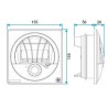 ALDES Terminal à détection de présence optique TDA alimentation 12V AC + relais