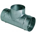ALDES Té Equerre Galvanisé : TE 90° - Diamètre 900/900