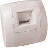 ALDES Bouche hygroréglable WC W13 Curve S 5/30 D 80 mm cordelette - Blanc
