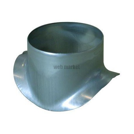 ALDES Piquage équerre circulaire galvanisé - Diamètre 450/630