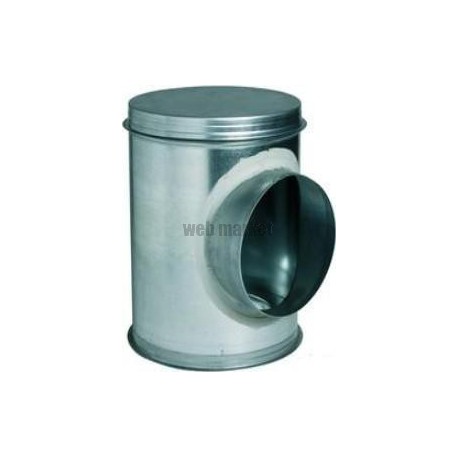 ALDES Caisson piquage galvanisé aéraulique/acoustique - Diamètre 250/355 mm
