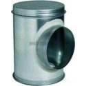 ALDES Caisson piquage galvanisé aéraulique/acoustique - Diamètre 250/355 mm