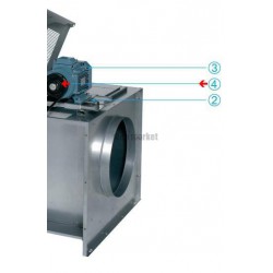 ALDES MOT.TRI-B3-2V-BI-4/6P-1.5/0.45KW-DESE