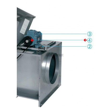 ALDES POULIE VARIABLE 2PDV 121 AL28 (EMBALLÉ)