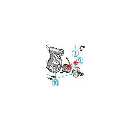 ALDES SACHET  5 RESSORTS   VRFI (PM) D. 2,8