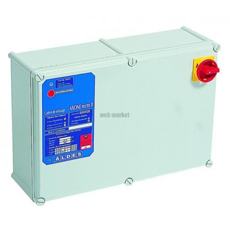 ALDES Axone Micro II - 2 Vitesses / Confort - Bobinage Dahlander - 43.3A