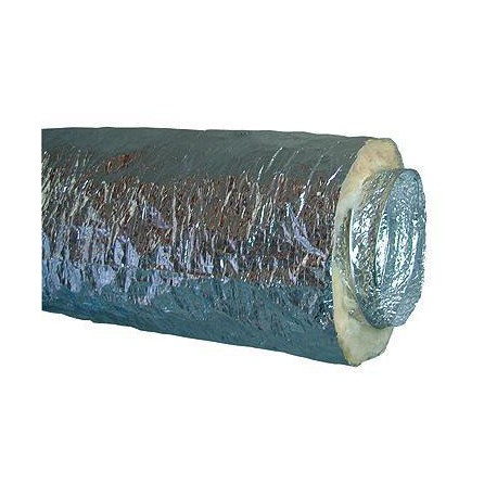 ALDES Conduit flexible souple L 10m algaine alu calorifugé M0-M1 diamètre 500mm