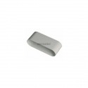 Raccord Minigaine blanc male longueur 80mm équivalent D125 (200x60)