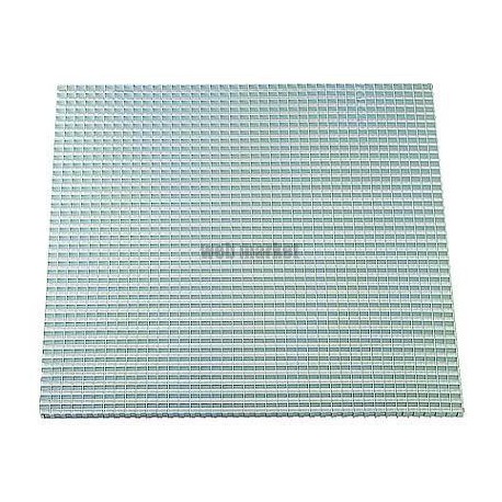 ALDES Grille de reprise dalle de plafond 600x600 blanche tôle perforée SC370 et filtre