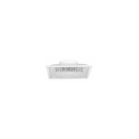 ALDES Diffuseur soufflage réglable carré à tôle perforée ouvrante SC310R D200 400x400