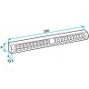 ALDES Entrée dSupair Autorégable EA Module 22 m3/h - Marron 37 dB