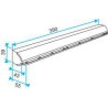 ALDES Entrée dSupair Autorégable EAI Module 30 m3/h - Blanc 36 dB
