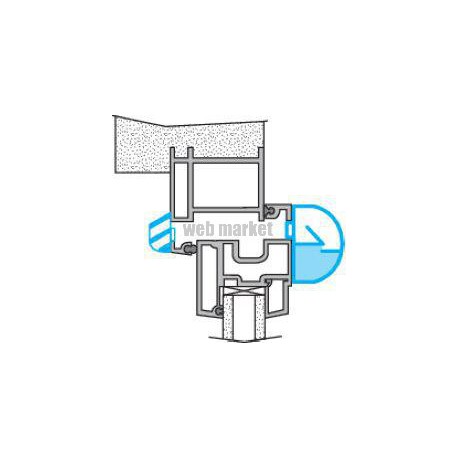 ALDES Entrée dSupair Autorégable MINI EA 15/22/30/45 m3/h - Chêne 37 dB