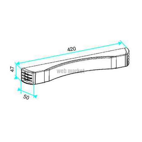ALDES Kit entrées dSupair Autoréglables ELLIA 30 m3/h 41dB - Blanc