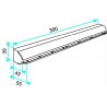 ALDES Kit entrées dSupair Autoréglables EAI 30 m3/h 38dB - Blanc