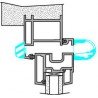 ALDES Kit entrées dSupair Autoréglables EMMA 22/30/45 m3/h 33dB - Blanc