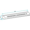 ALDES Kit entrée dSupair hygroréglable EHL 6-44 L m3/h 39 dB - Blanc