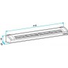 ALDES Entrée dSupair fixe EFL 22/30/45 L m3/h 39 dB - Noir