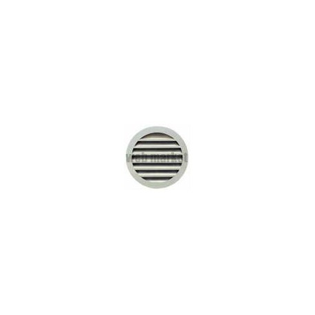 ALDES Grille extérieure murale circulaire en alu pour air neuf / vicié AR 637 D500