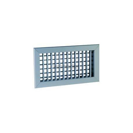 ALDES Grille double déflexion de soufflage en alu AC 102D fixation par clips 800x300