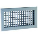 ALDES Grille double déflexion de soufflage en alu AC 102D fixation par clips 800x300