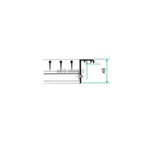 ALDES Grille double déflexion de soufflage en acier SC 102D fixation par clips 400x200