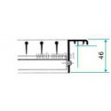 ALDES Grille double déflexion de soufflage en acier SC 102D fixation par clips 400x200
