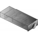 ALDES Caisson acoustique EAT 250 m3/h - Longeur 1300 mm