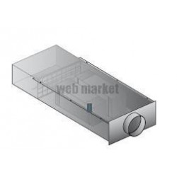 ALDES Caisson acoustique SAT 250 m3/h - Longeur 1500 mm