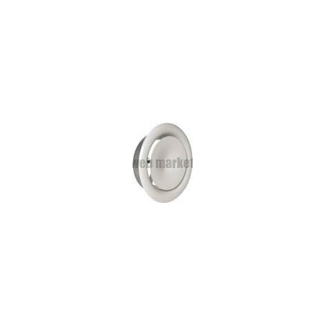 ALDES Bouche à noyau réglable de soufflage acier blanc SR 145 D200