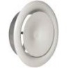 ALDES Bouche à noyau réglable de soufflage acier blanc SR 145 D200