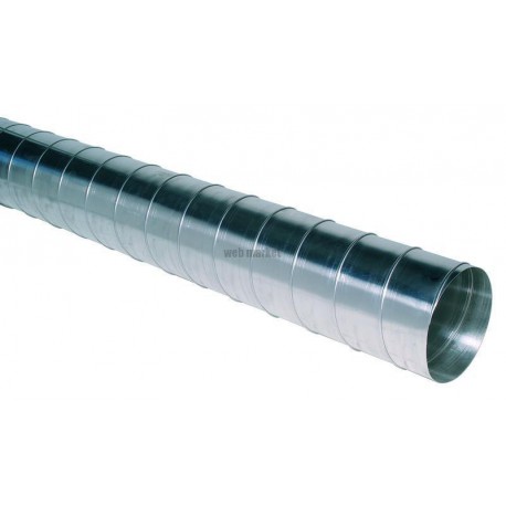 ALDES Elément dSupétage aluminium de 2,47 mètres et de diamètre 400 mm