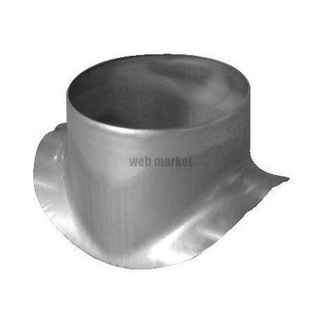ALDES Piquage équerre circulaire aluminium - Diamètre 200/450